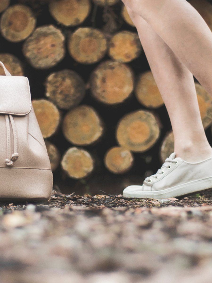 Canvas weekender bag