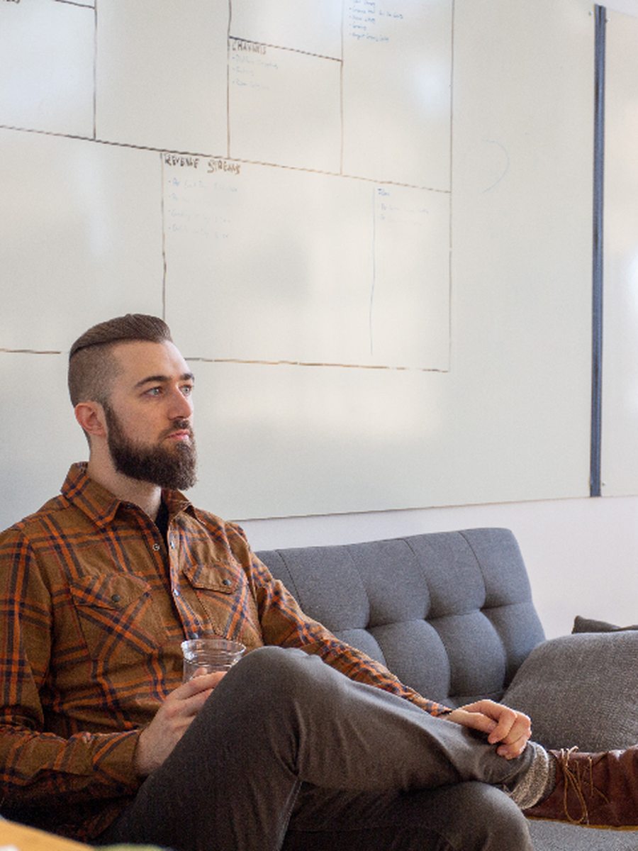 Corduroy overshirt