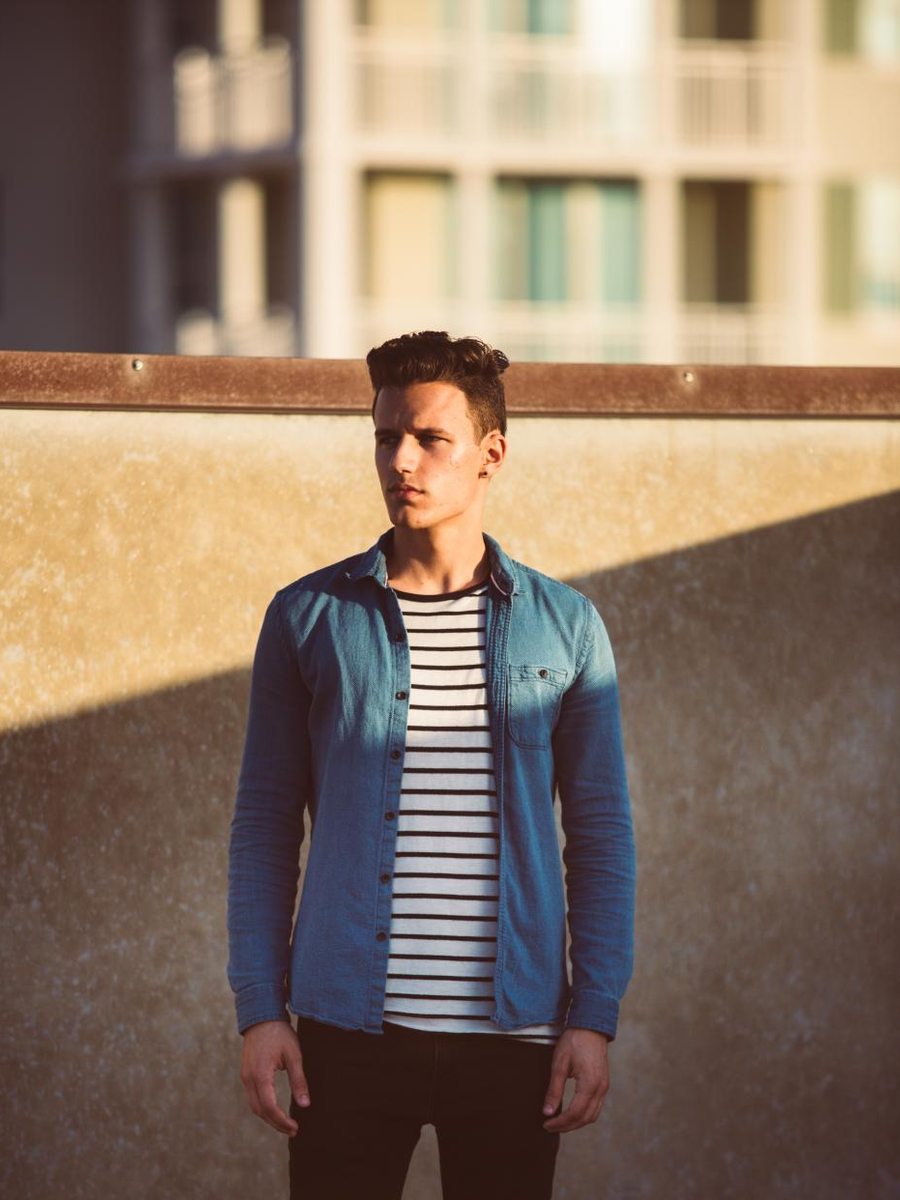 Lambswool crew-neck jumper