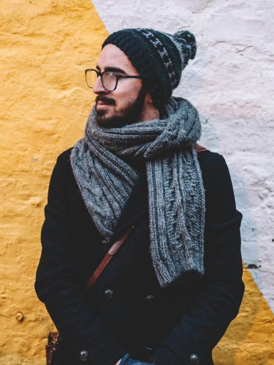 Lambswool scarf