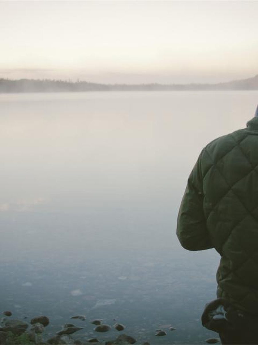 Diamond-quilted jacket