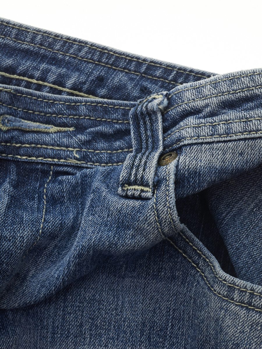 Straight-leg cropped jeans