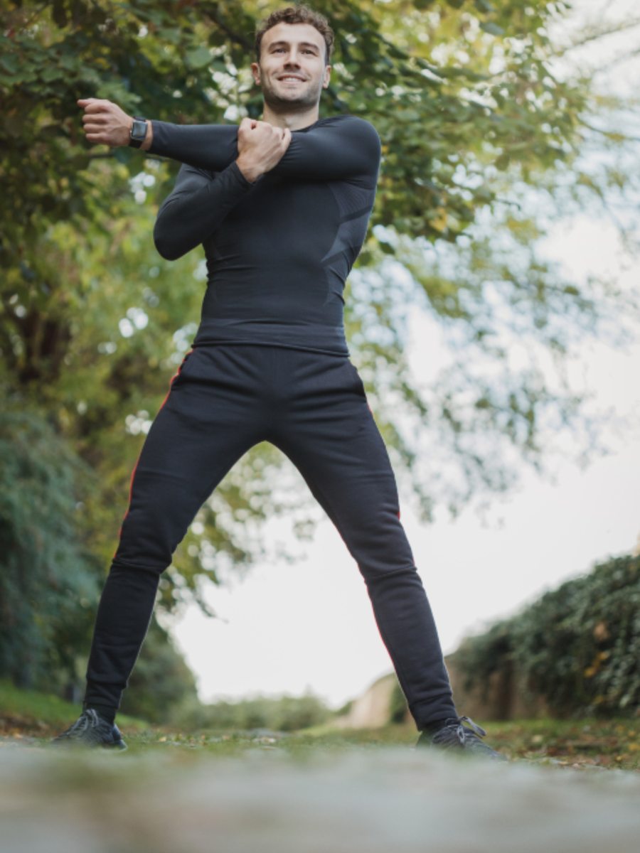 Tapered track pants