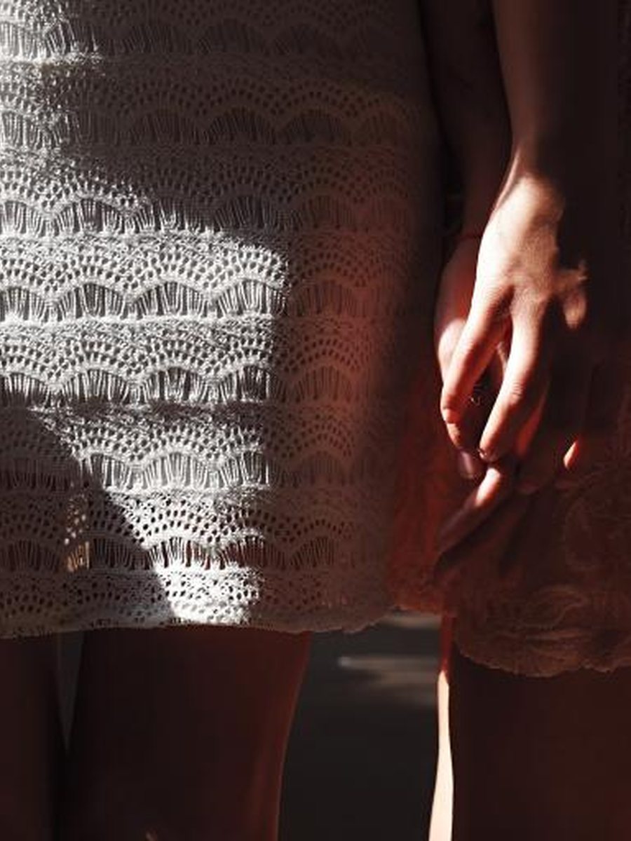 Tiered cotton midi skirt