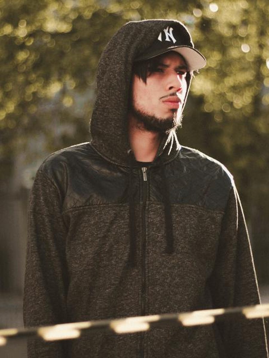 Zip-through training hoodie