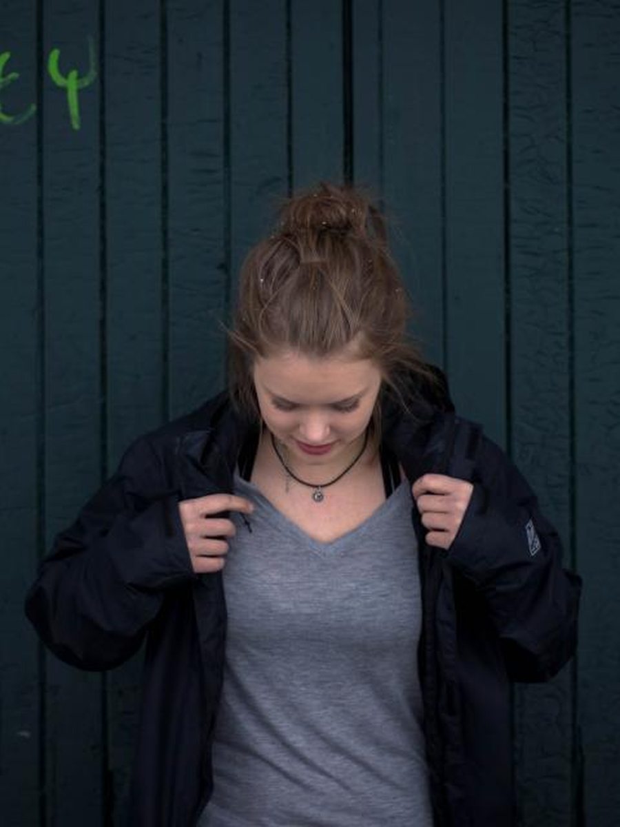 Water-resistant parka